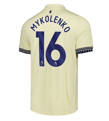 Everton Vitaliy Mykolenko #16 Udebanetrøje 2025-26 Kortærmet